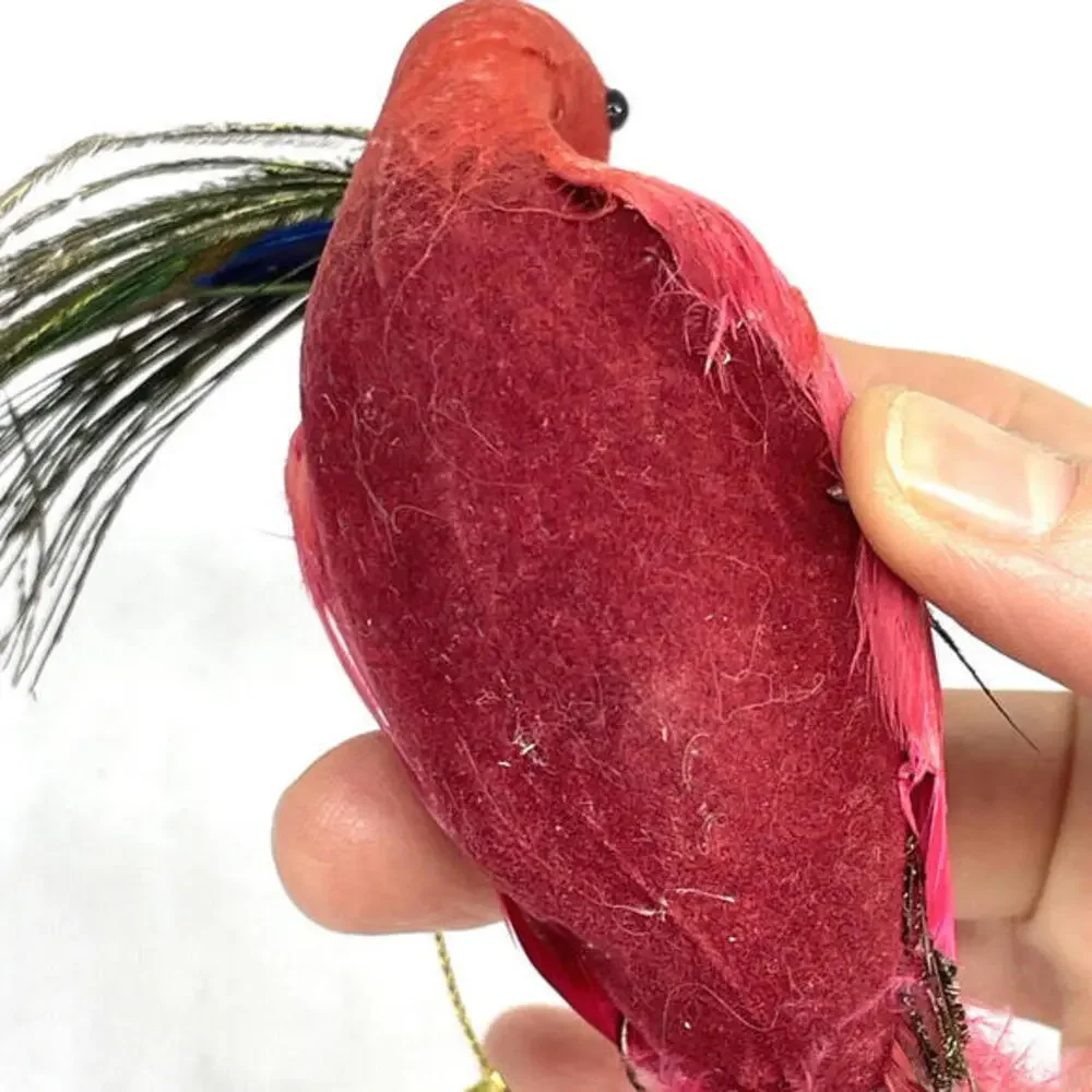N/A red feather